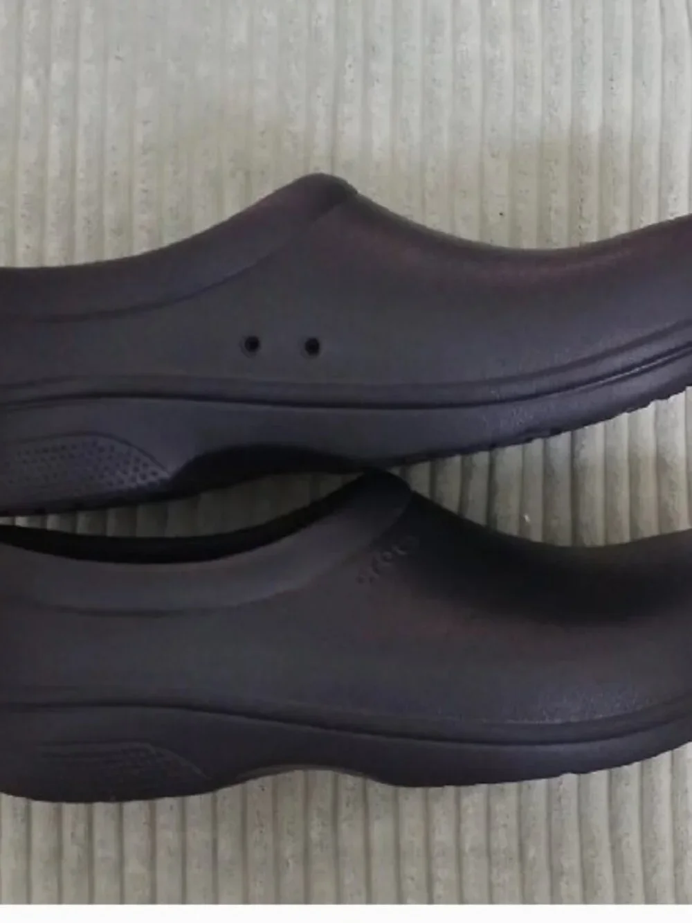 Crocs on the Clock Black Men's Size 9, Women's 11